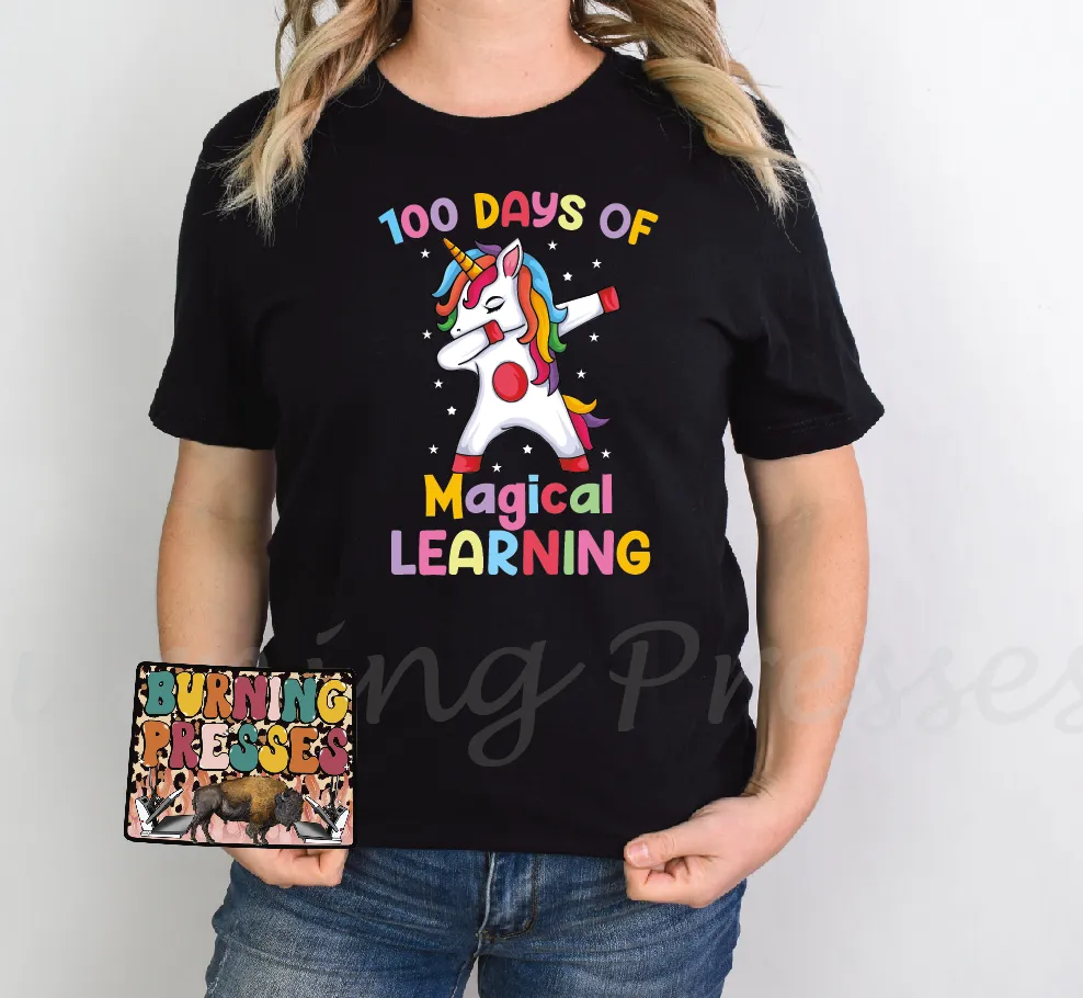 1074 100 days magical learning DTF/Sublimation Transfer