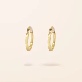 10K Gold Small Hoop Earrings