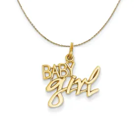 Yellow Gold Necklace for Baby Girls