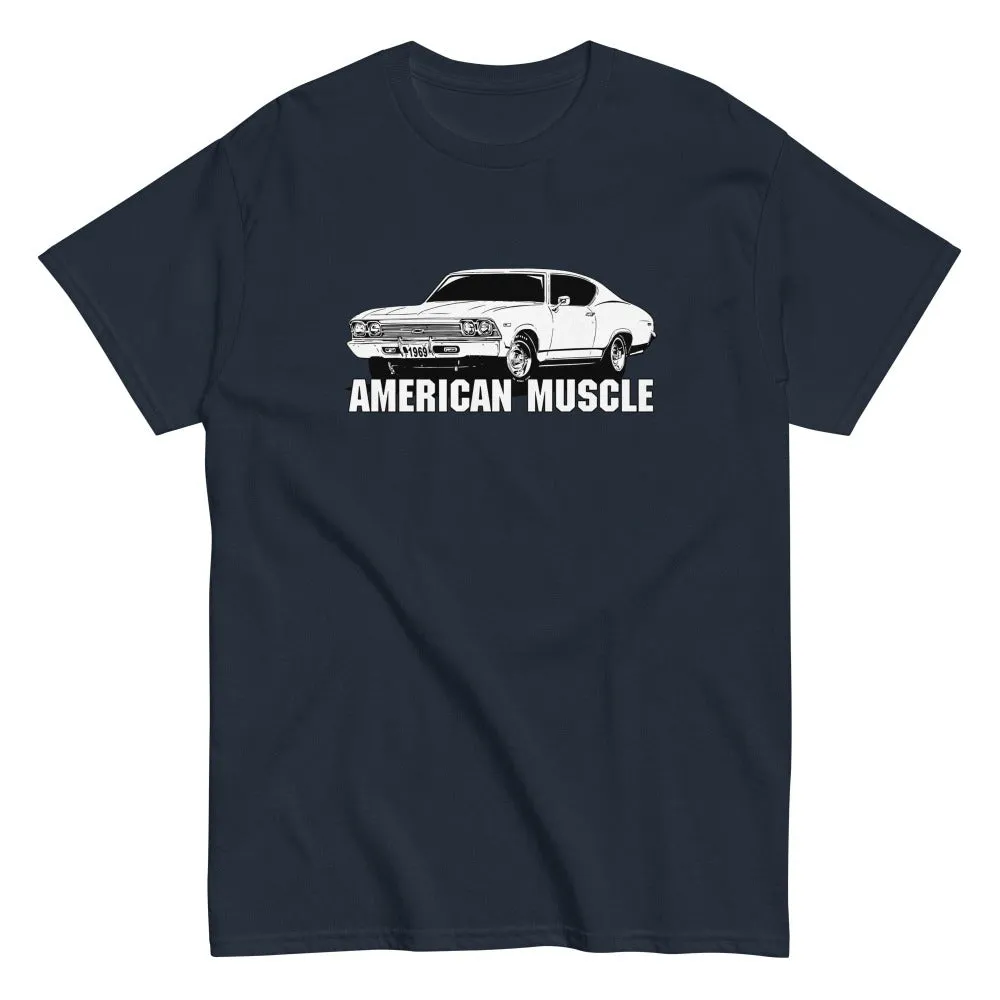 1969 Chevelle T-Shirt American Muscle Car Tee