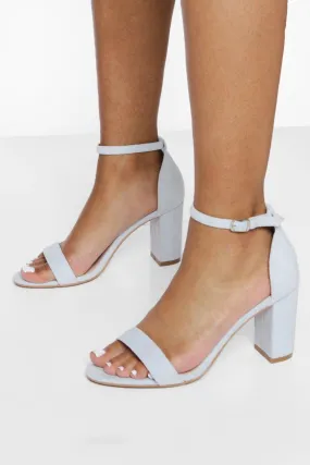 2 Part Block Heel Sandal