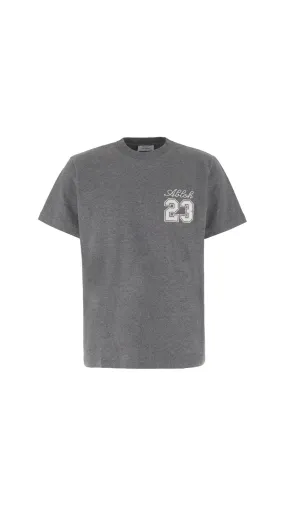 23 Logo Slim Short Sleeve T-Shirt - Grey