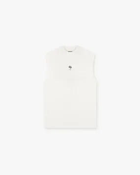 247 Oversized Tank - Flat White