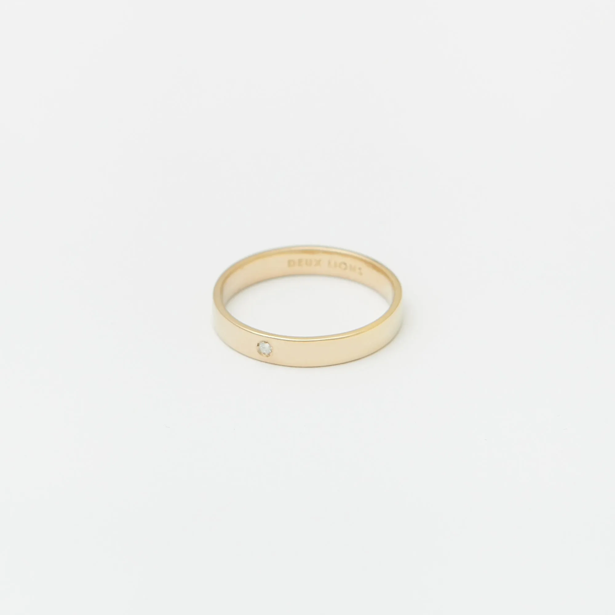 3.5mm Gold Flat Henchey Band