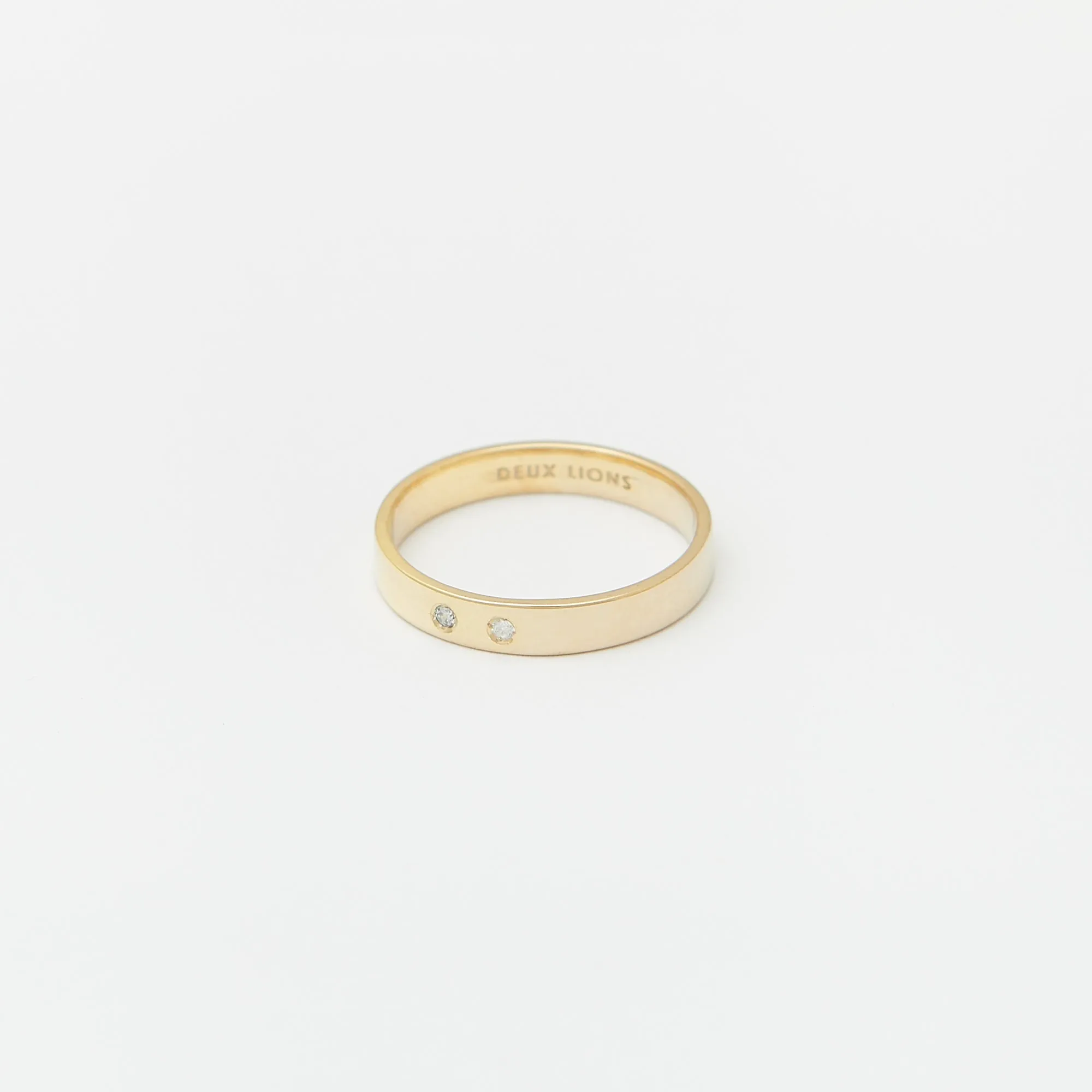 3.5mm Gold Flat Henchey Band