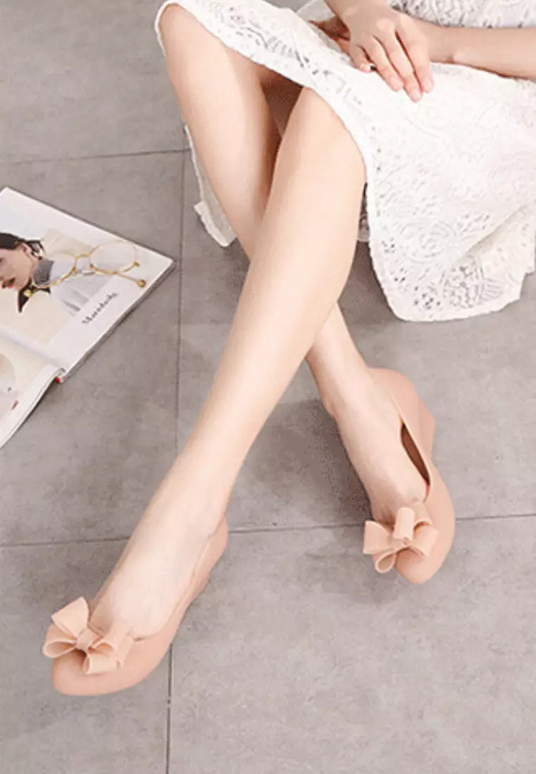 VR5105 3D Bow Jelly Wedges