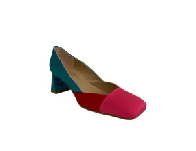 Raso Flamingo Satin Heel