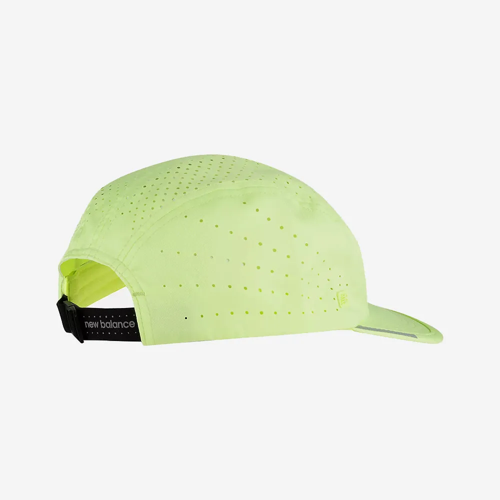 5-Panel Pro Run Hat - Bleached Lime Glow