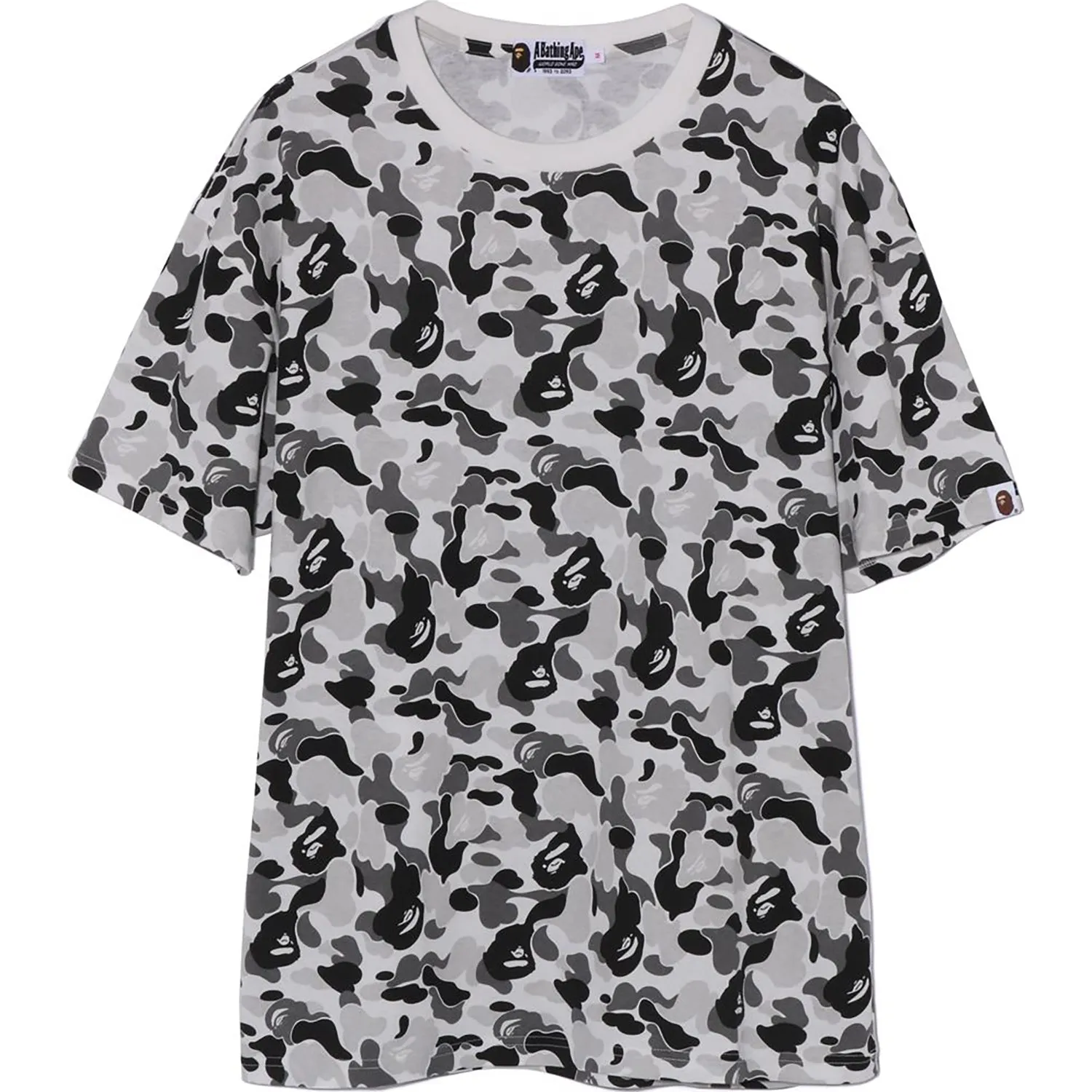 ABC camouflage t-shirt loose fit women