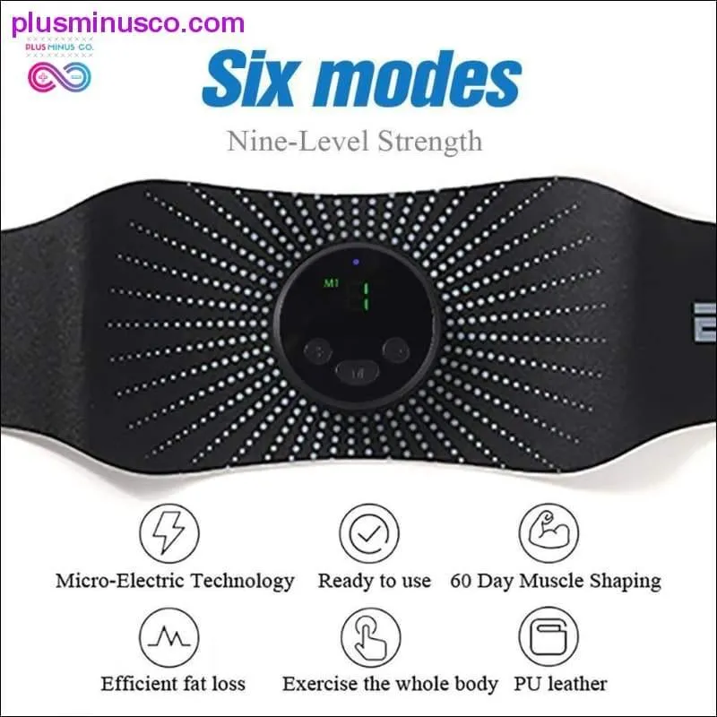 EMS Abs Trainer Stimulator - Abdominal Muscle Electro Device