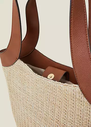 Accessorize Woven Shoulder Bag | Grattan