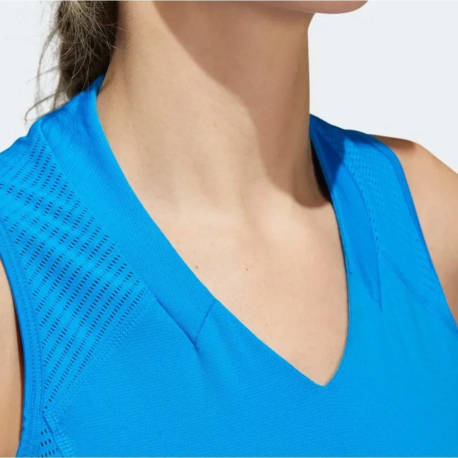 Adidas Women's HEAT.RDY Sleeveless Polo Shirt