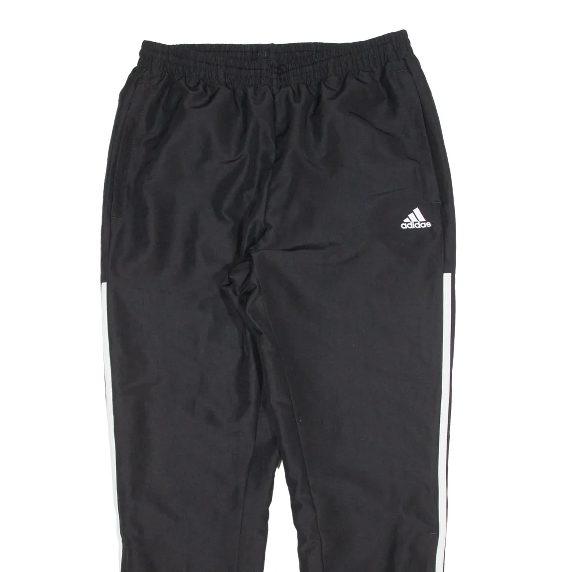 ADIDAS Mens Joggers Black Tapered M W32 L29