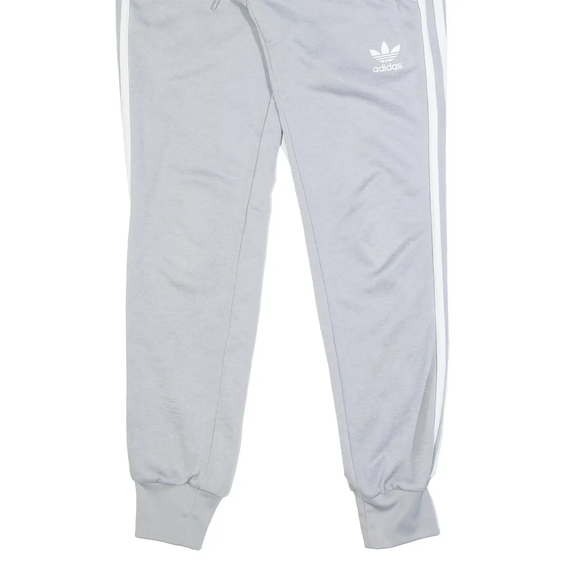 ADIDAS Mens Joggers Grey Skinny S W28 L30