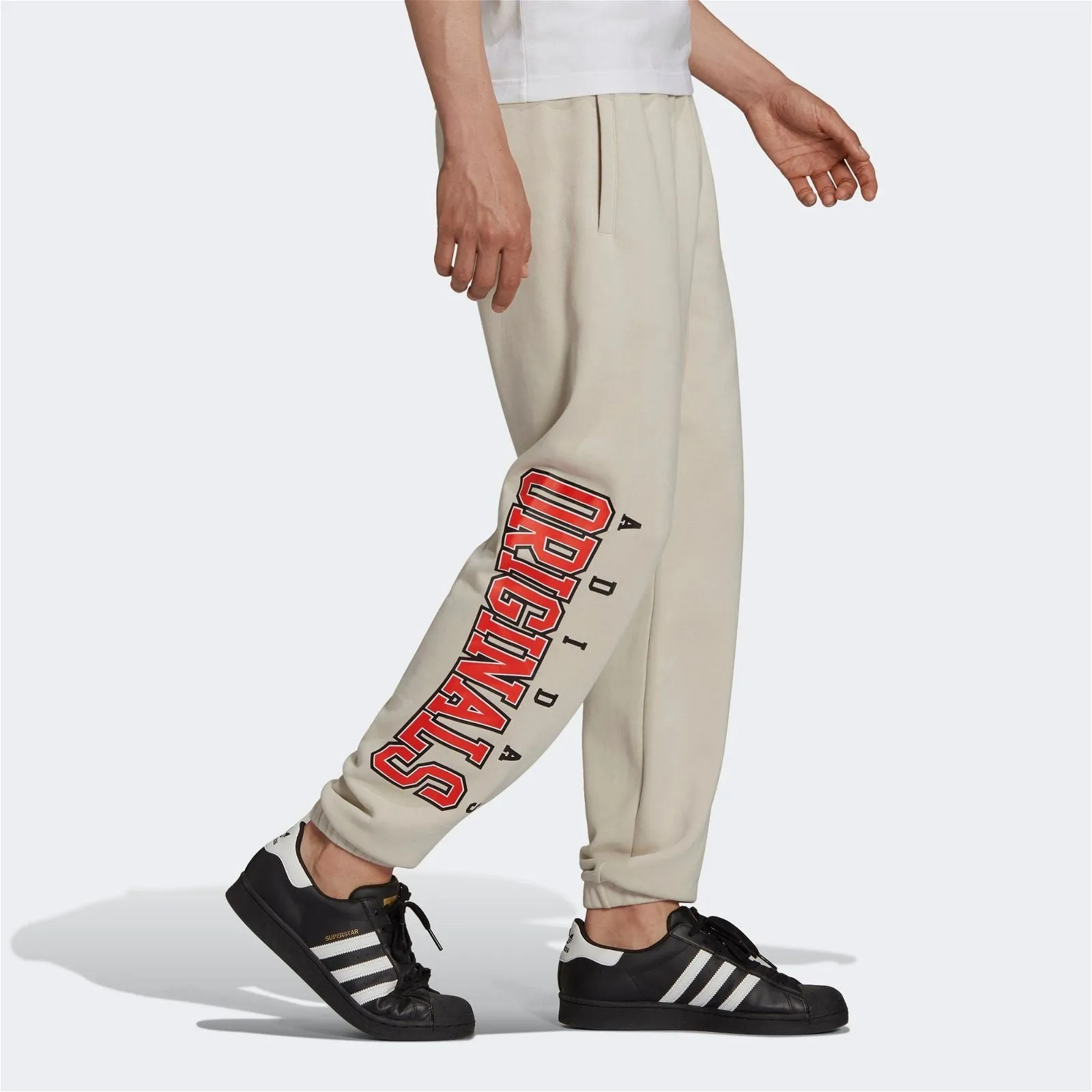 adidas Originals Script Joggers - Beige