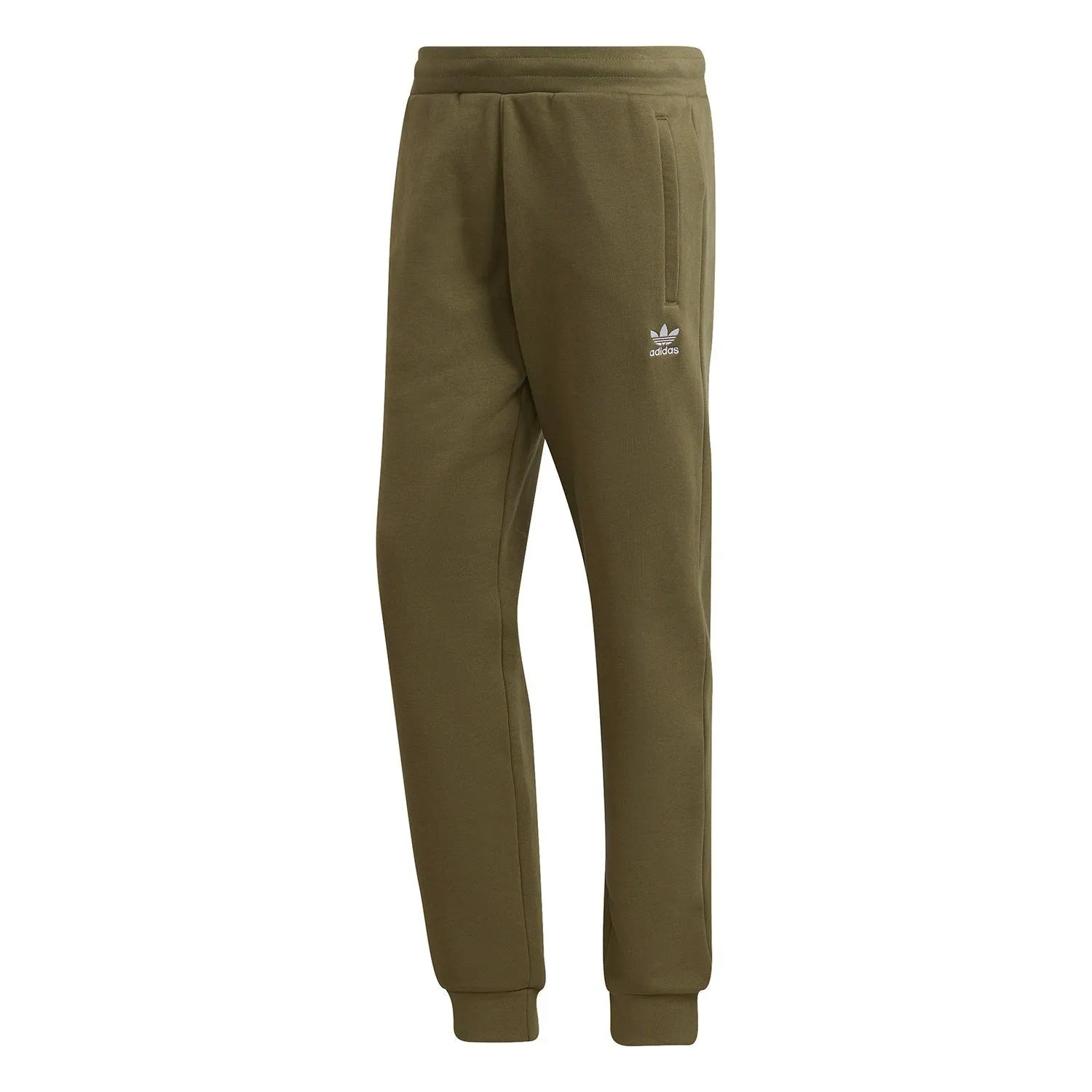 adidas Origina;s Adicolor Essentials Trefoil Joggers - Focus Olive Green