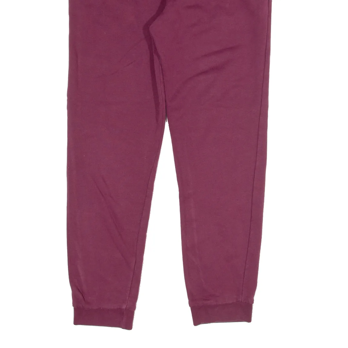 ADIDAS Womens Joggers Maroon Tapered UK 14 W30 L26