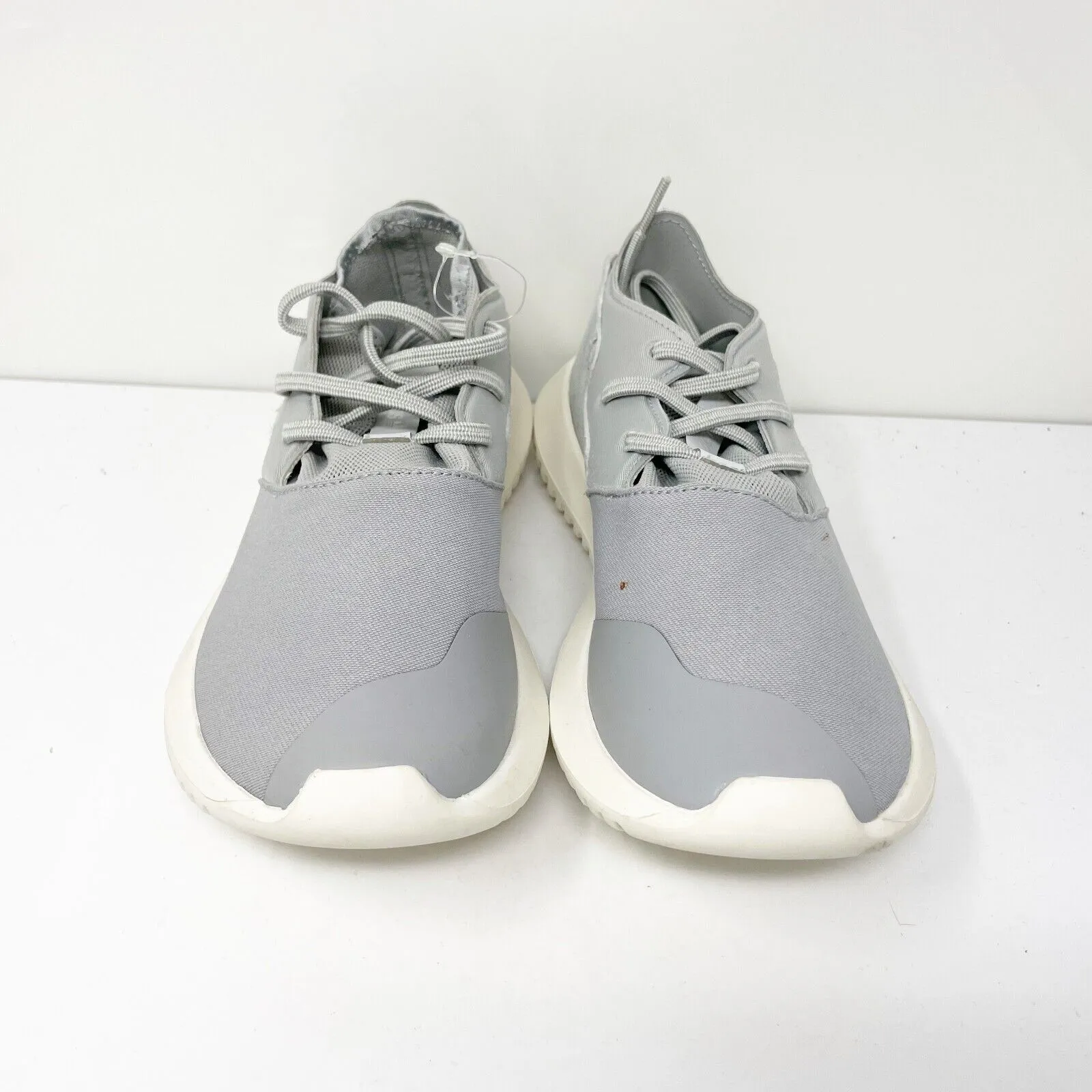 Adidas Womens Tubular Entrap S75922 Gray Running Shoes Sneakers Size 6.5