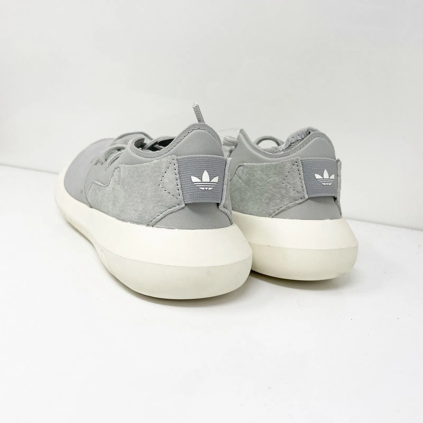 Adidas Womens Tubular Entrap S75922 Gray Running Shoes Sneakers Size 6.5