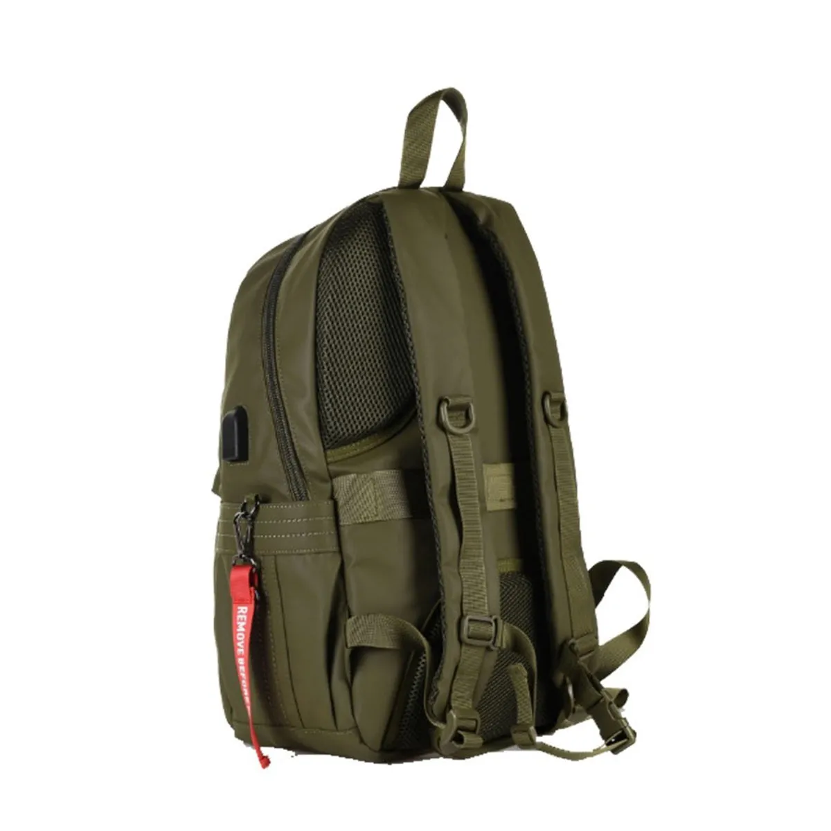 Aeronautica Militare AM345 Verde Laptop Backpack 14.1 Frecce Tricolori