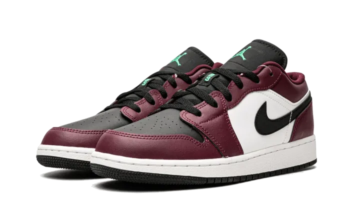 Air Jordan 1 Low SE Dark Beetroot Black Roma Green - Shop Now