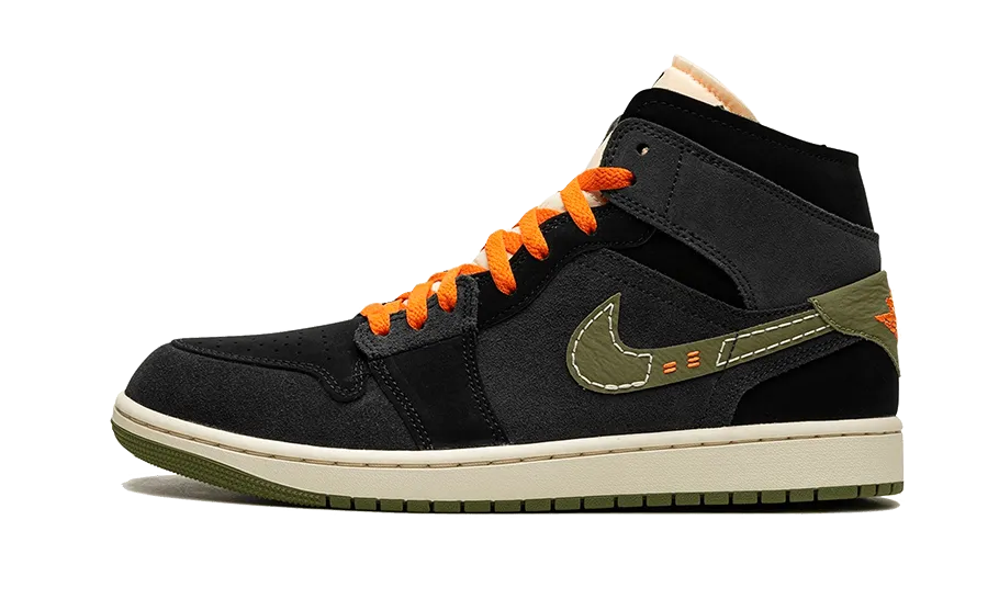 Air Jordan 1 Mid SE Craft Anthracite Light Olive - Shop Now