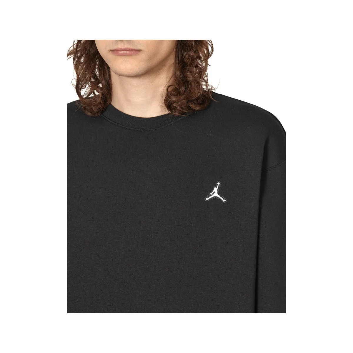 Air Jordan Men's Essentials Fleece Pullover Black