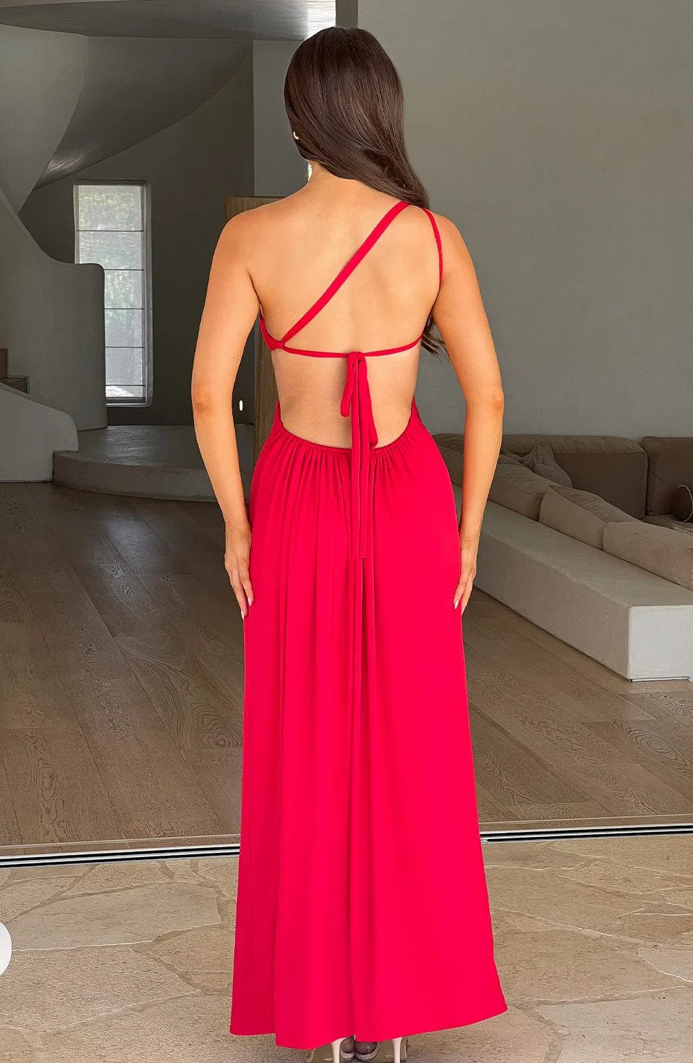 Red Maxi Gown