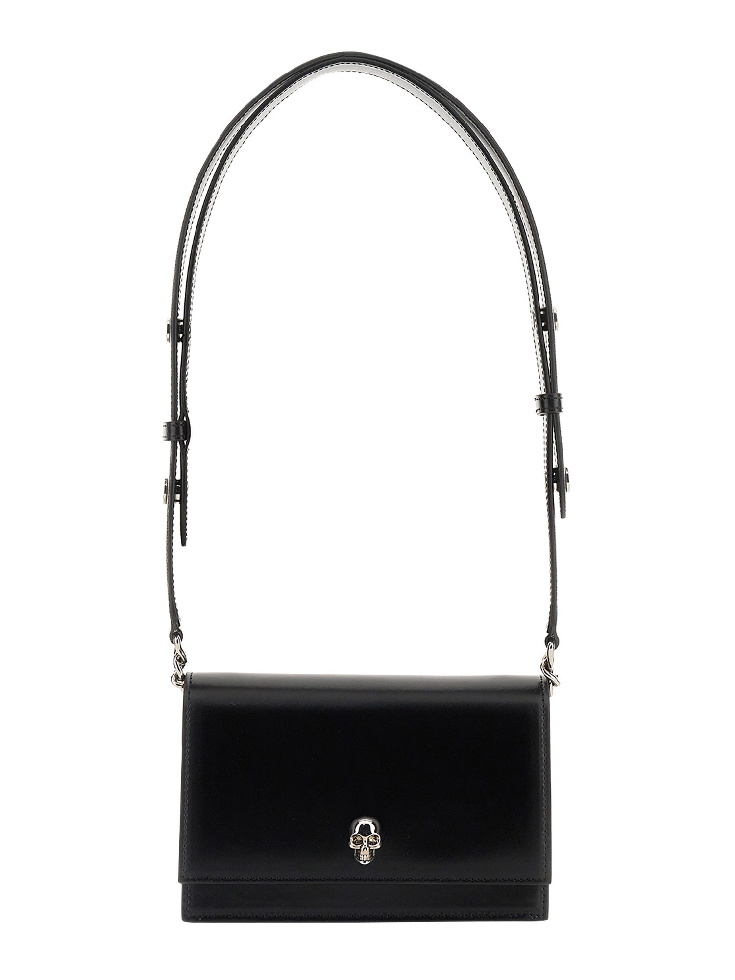 Alexander McQueen Small Skull Leather Bag