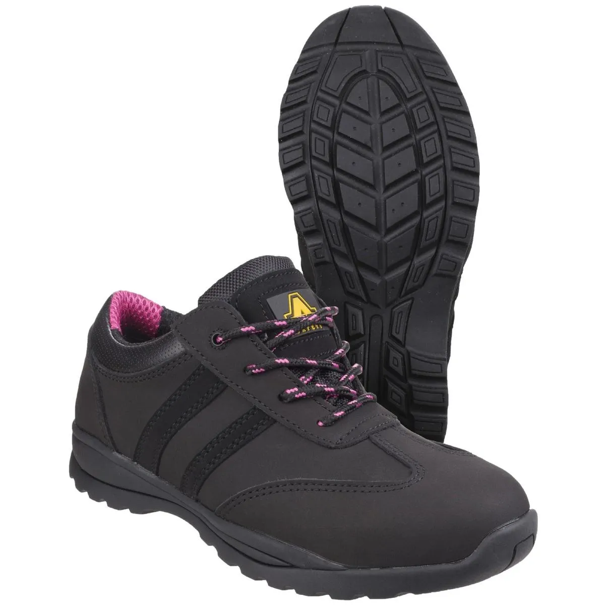 Amblers Safety FS706 Sophie Lace Up Safety Trainer Black