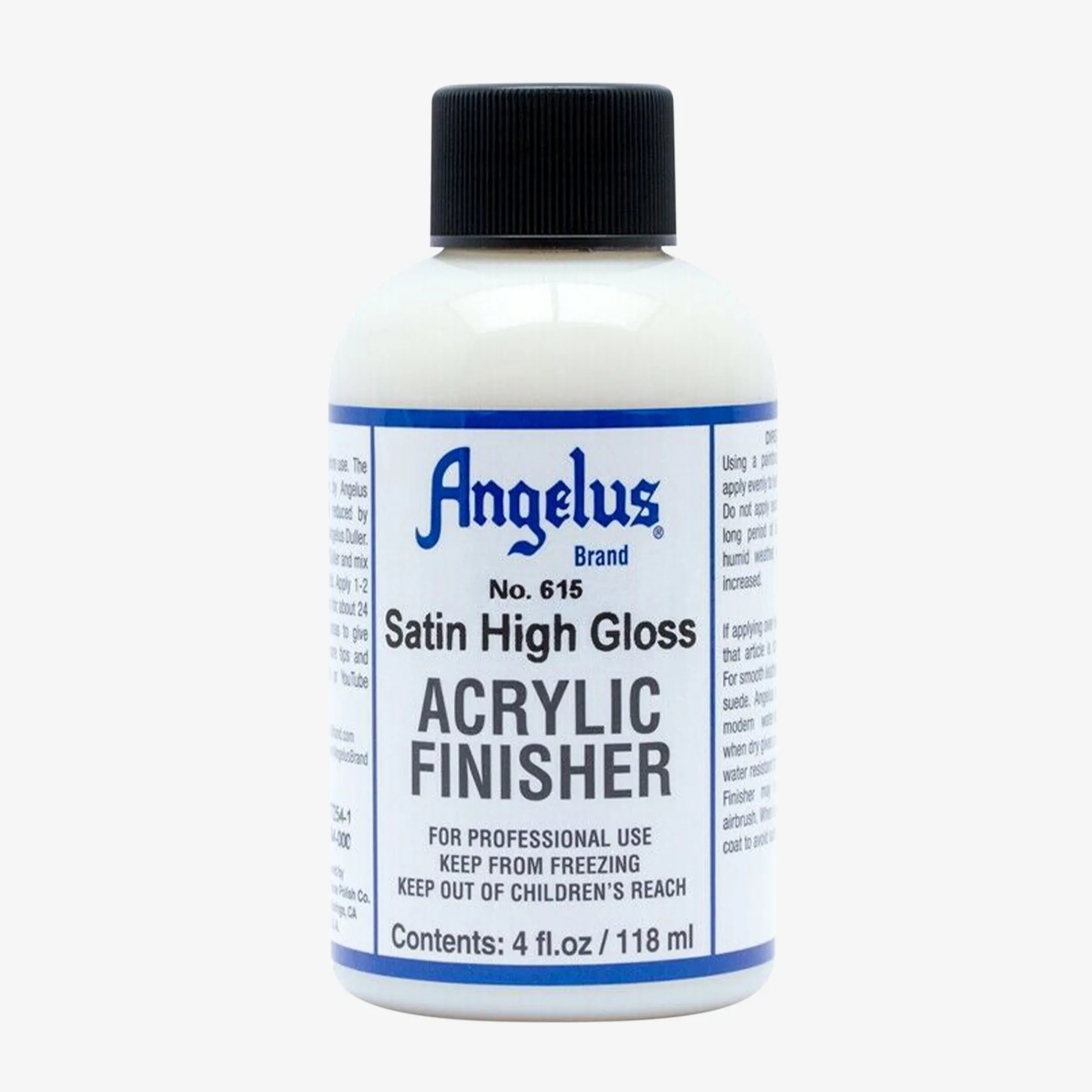 Angelus Acrylic High Gloss Finisher: Satin