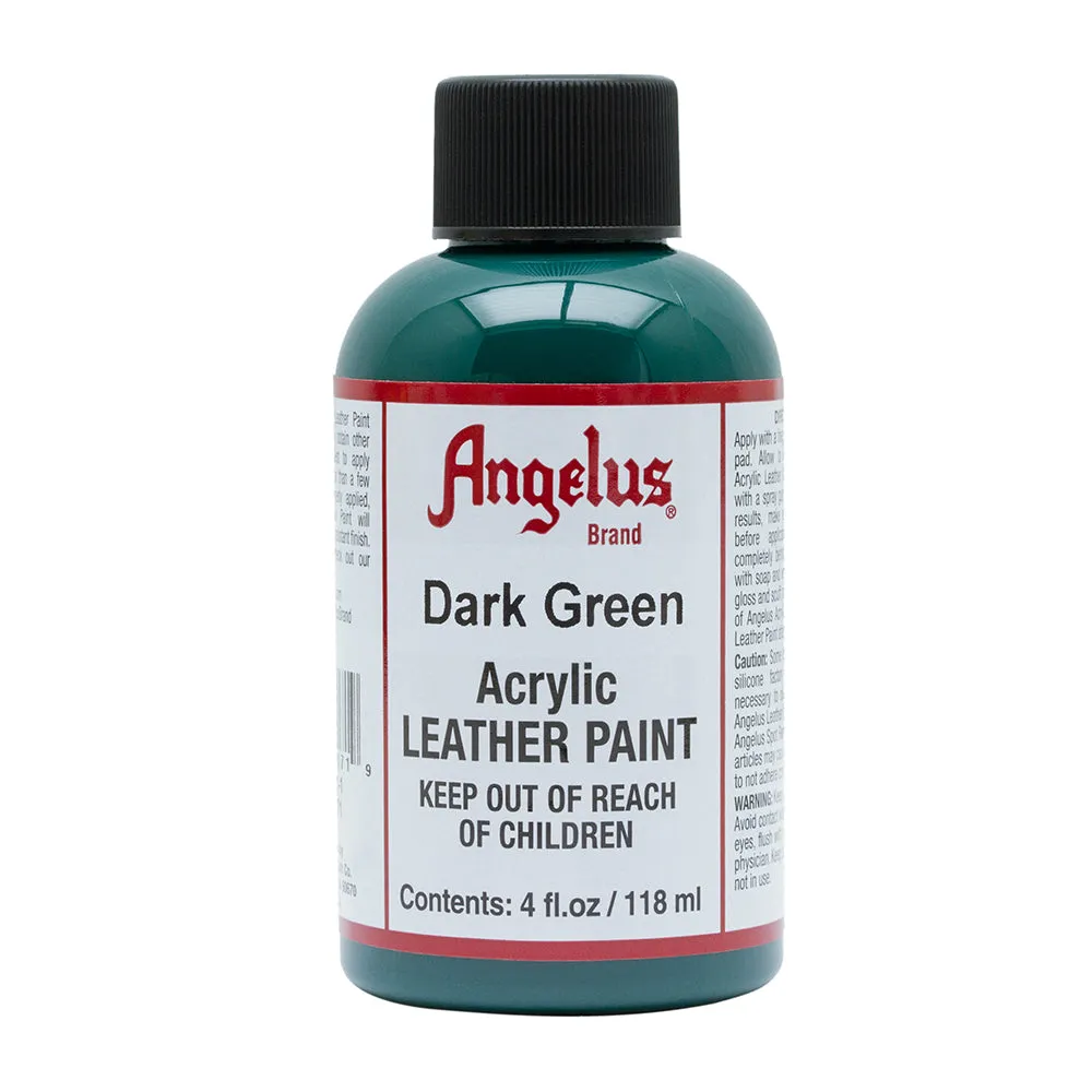 Angelus Dark Green Leather Paint 047 -> Dark Green Leather Paint Angelus 047