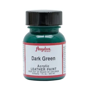 Angelus Dark Green Leather Paint 047 -> Dark Green Leather Paint Angelus 047