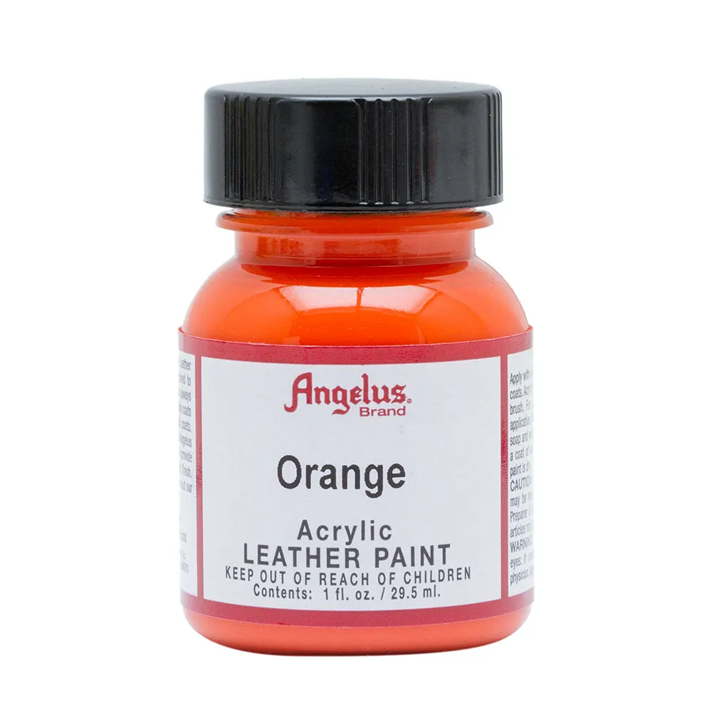 Angelus 032 Orange Leather Paint - Shop Now