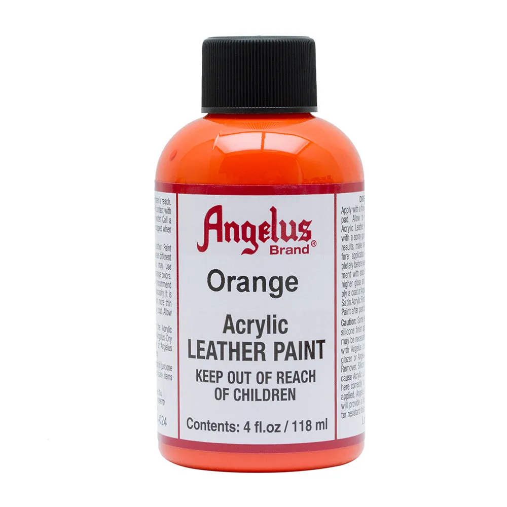 Angelus 032 Orange Leather Paint - Shop Now