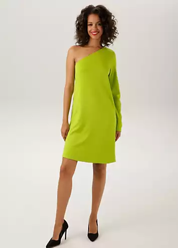 Aniston One Shoulder Dress | Grattan