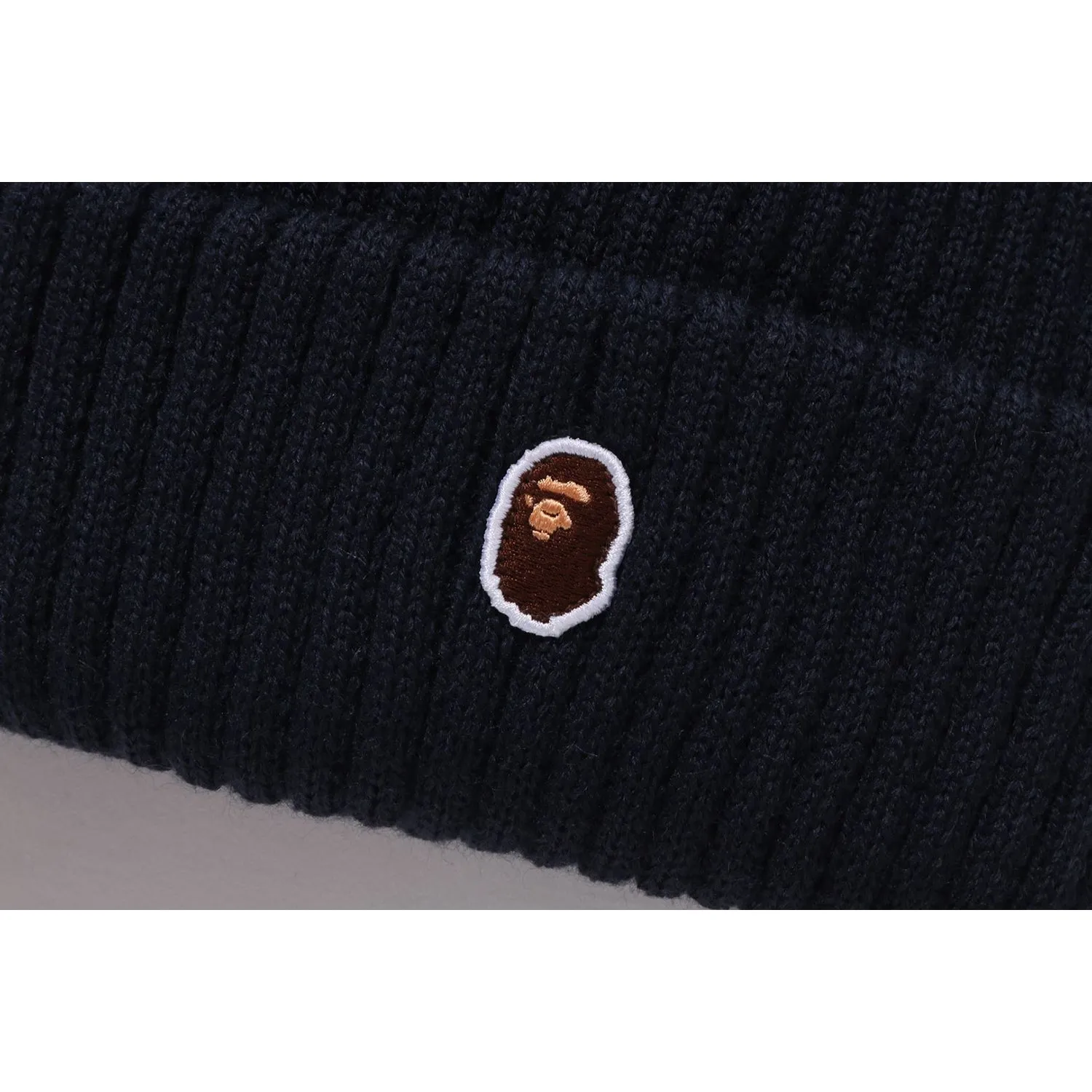 Ape Head One Point Knit Cap Women