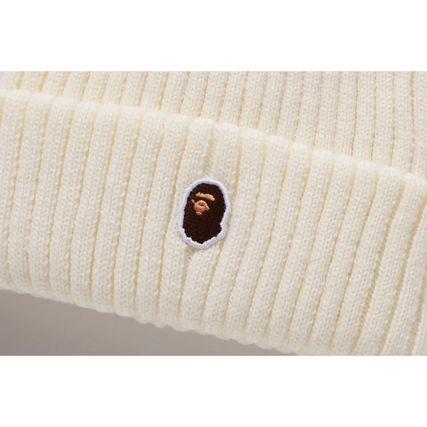 Ape Head One Point Knit Cap Women