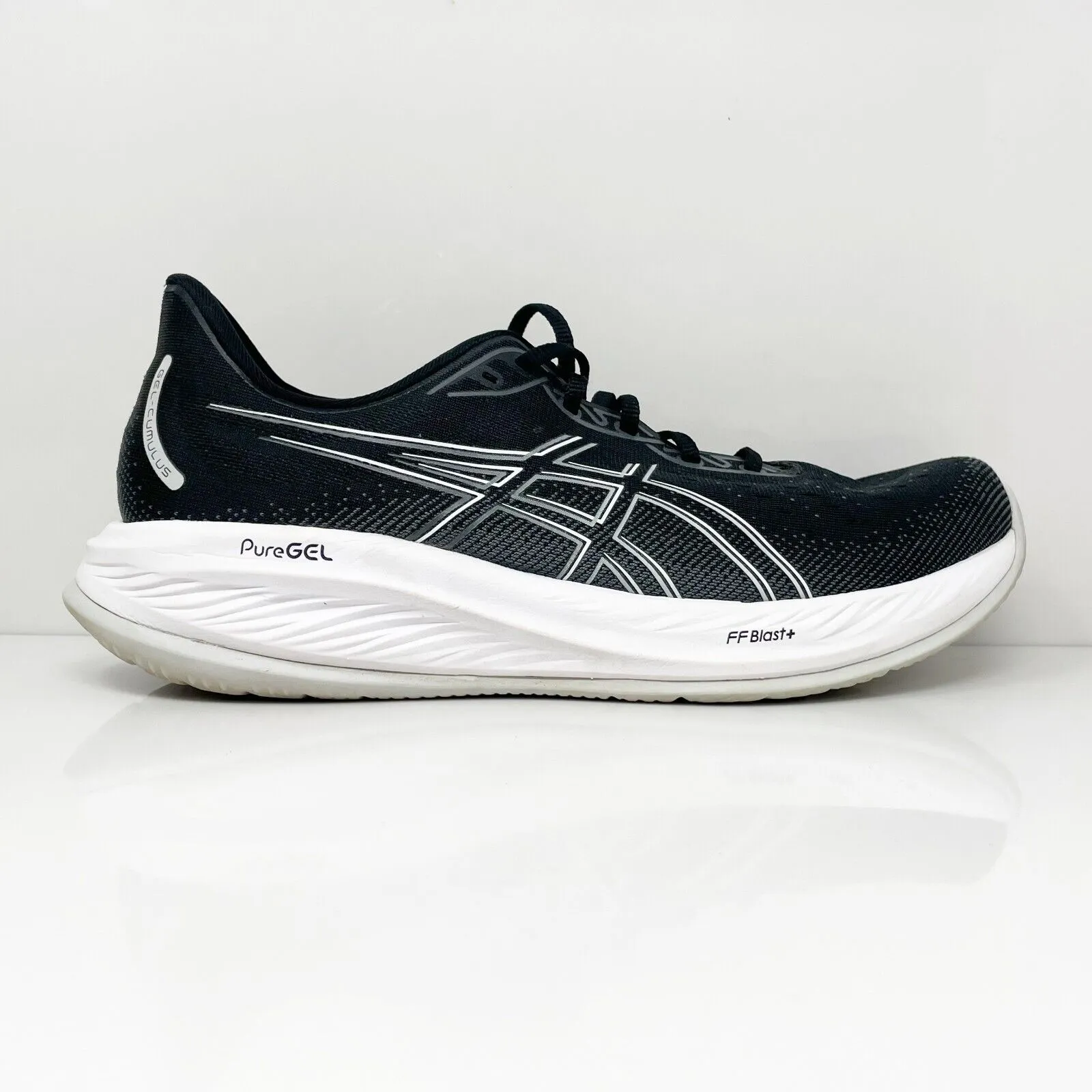 Asics Mens Gel Cumulus 26 1011B792 Black Running Shoes Sneakers Size 12