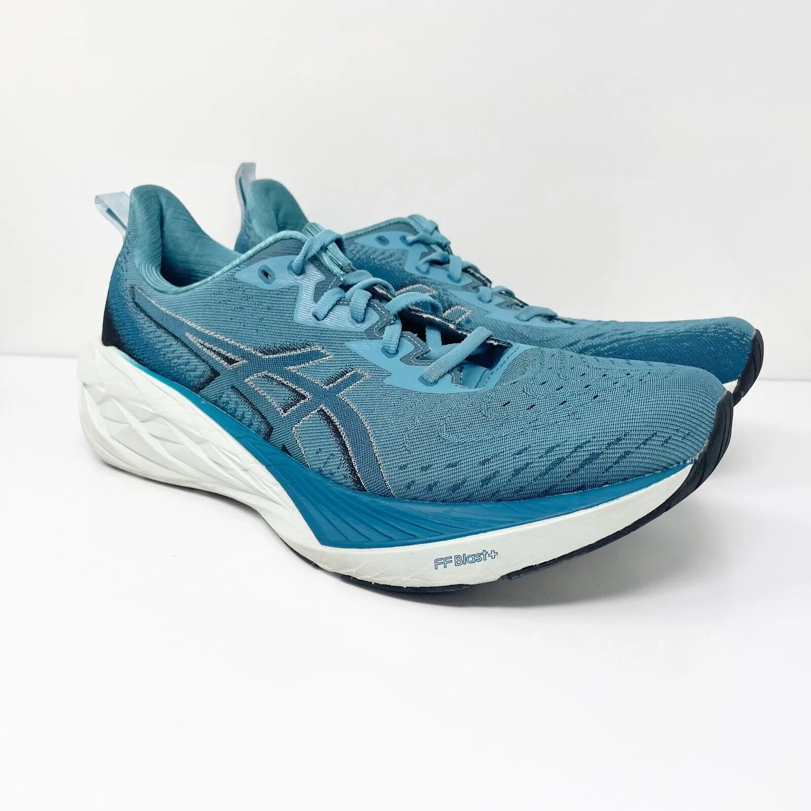 Asics Mens Novablast 4 1011B693 Blue Running Shoes Sneakers Size 12