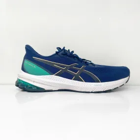 Asics Womens GT 1000 12 1012B450 Blue Running Shoes Sneakers Size 9.5