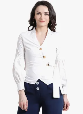 Placket Shirt with Full Sleeves