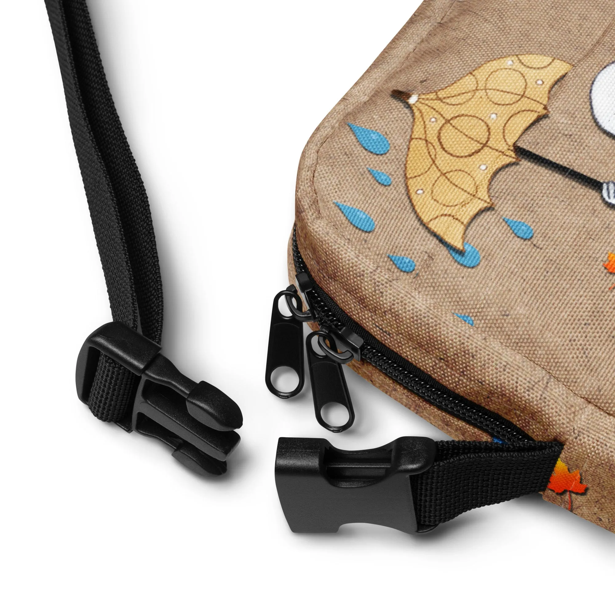 Autumn Skeleton Utility Crossbody Bag