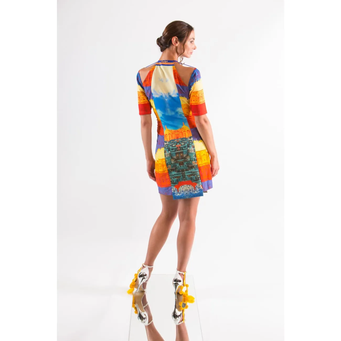 Aza Printed Dress | Wedding Guest Dress