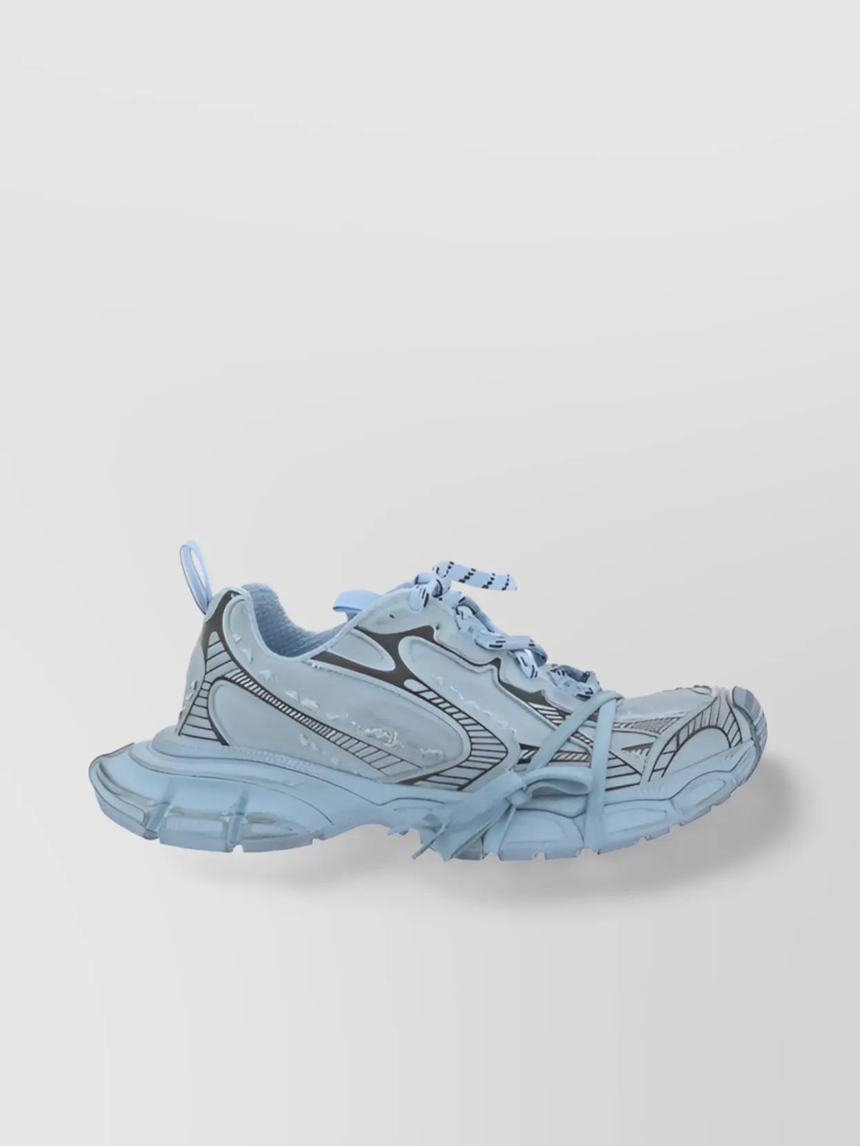 Balenciaga   Oversized rubber sole sneakers