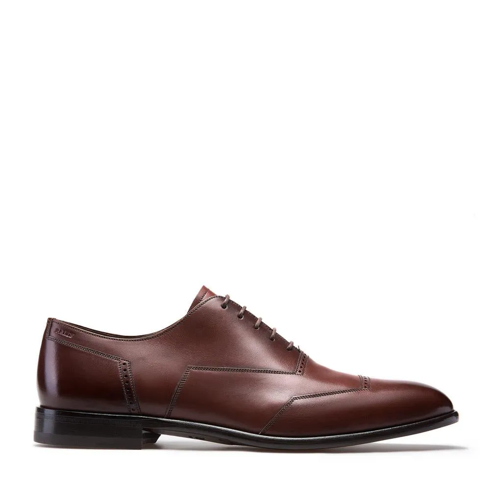 Bally Mens Oxford Shoes in Brown