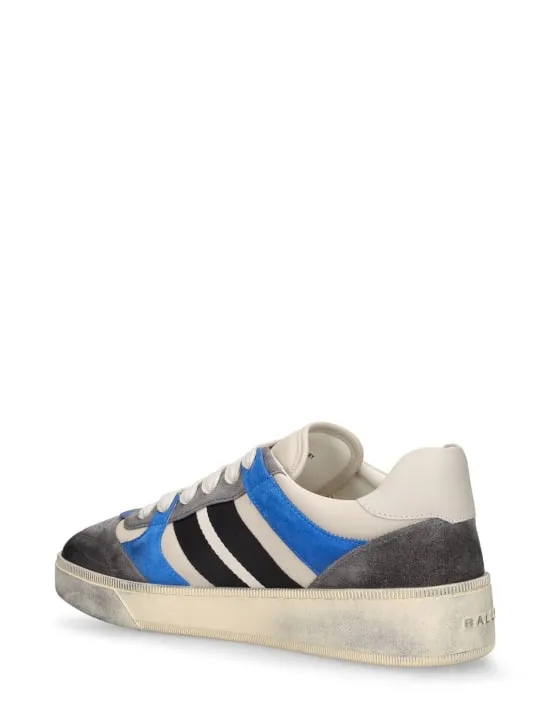 Bally   Rebby leather & suede sneakers 