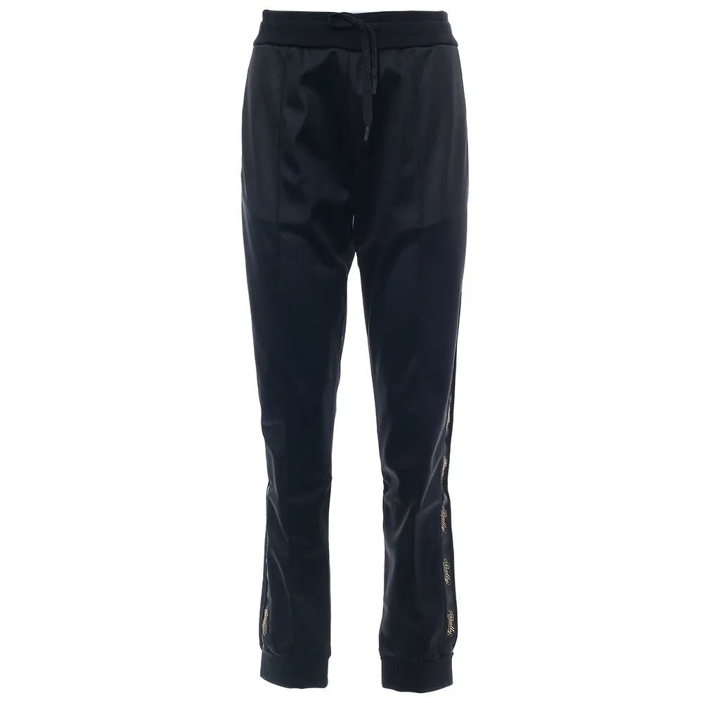 Bally Womens Elasticated Joggers in Black