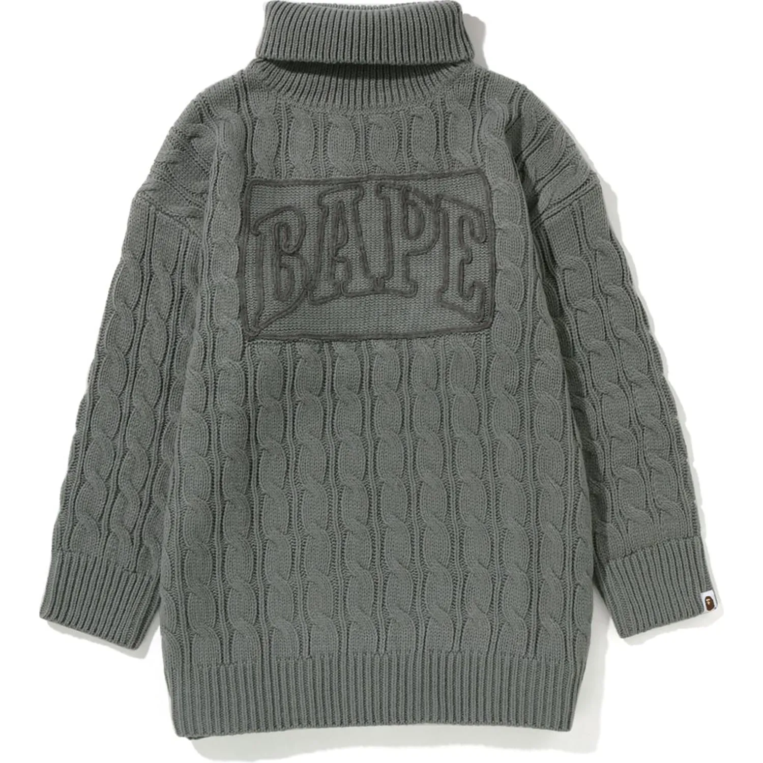 BAPE CABLE KNIT ONEPIECE LADIES