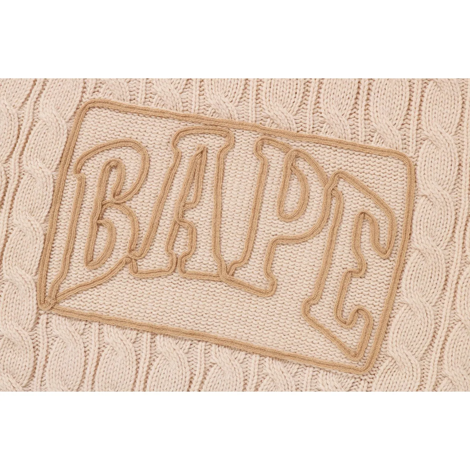 BAPE CABLE KNIT ONEPIECE LADIES